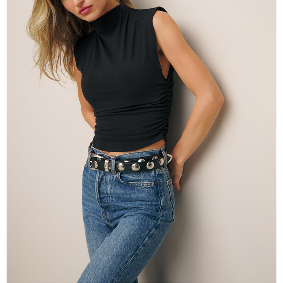 Reformation Dresses & Skirts - Reformation 'Nelle' Black Knit Dress Size XS